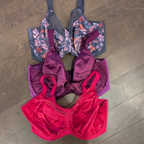 3 Goddess Bras, 40H UK/ 40K US - Picture 1 of 7